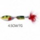 HENG JIA közúti csali forgó flitter 4,5 cm-es bionikus merülő csali 7g Fishin O1R8
