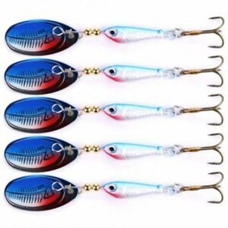Spinner Spoon horgászcsali és csali süllyedő merülés ólomcsali öntés és T8P4