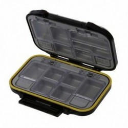 s Tároló tok Fly Fishing Sure Spoon horogcsali horgászdoboz vízálló fekete M9X2