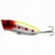 HENG JIA 5x Popper Minnow édesvízi halászati csalik