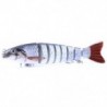 Többrészes bionikus csali karton csomagolás 12,7 cm 18g fehér vörös farok W4O Q4B7