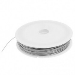 2X (24 kg 0,6 mm-es acélhuzal horgászvezeték orsóhenger 40m X8Q7)