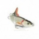 Többrészes 5 szakaszos horgászcsap-forgató csali Swimbait Basszus Shad Dace 3D W0S3