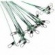 2X (72db zöld horgászcsapda vonalvezető vezeték forgókerekes Spinner Sh X2X6