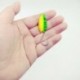5X (6 db-os horgászkanál Spinner Koeder fémhorog kemény művészeti bevonat színes F0N4