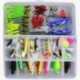 Halászati csalik, beleértve a Hard Lure Minnow Popper Crankbaits VIB Topwate E5S4-t