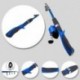 4X (1.3 M horgászbot és orsó-kombináció Spincast Beginner FishingC9A3