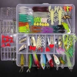5X (234db-os horgászcsali készlet Életszerű Swimbait 3D Fishin T7I6 csalik