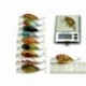 5X (11 G horgászcsalók Mini / fém VIB / Minnow csalikkal kemény plazma X9B4