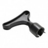 Golf Spike csavarkulcs fogaskerék nélküli típusú fekete műanyag markolatú Golf cipő Spike Wrench W4A1