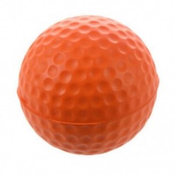 2X (PU golflabda edző lágy hab labdák gyakorló labda - narancssárga G1F4)