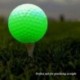 LED világít Golf labda Rendkívül fényes színű, villogó elektronikus golflabda dörzsölje V2R4