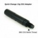 Paint Ball Pcp Air Quick Change 12G Co2 adapter Co2 88G palackmenettel C4W5