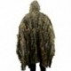 1X (Camo 3D Leaf köpeny Yowie Ghillie lélegző nyílt poncsó típusú álcázás O1Q7