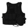 Mellény nylon kabát Fekete MOLLE Combat Airsoft Paintball Y1G8