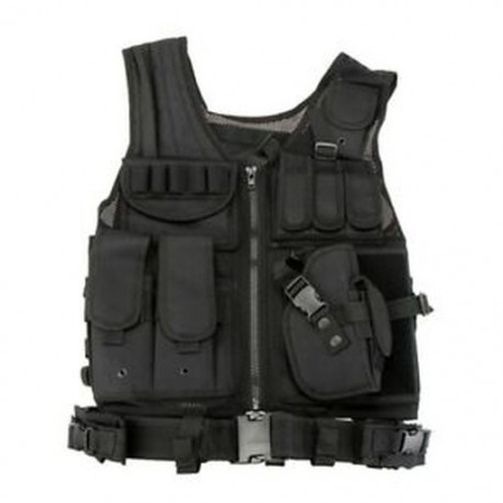 2X (kültéri katonai hadsereg poliészter Airsoft háborús játék vadász mellény a Campin U9Z3-hoz