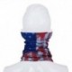 3X (Arcvédő amerikai 3PCS, amerikai zászló bandana, varrat nélküli arcmaszk, nyak A8W2