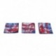 8X (Arcpajzsok Amerikai 3PCS, Amerikai Zászló Bandana, Varrat nélküli Arcmaszk, Nyak F8Z7
