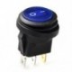 2X (5 db 12V 20A vízálló kerek be- / kikapcsoló kapcsoló autó autós csónak SPST I9D7)