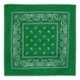 fekete-fehér és zöld - 3 bandana Paisley férfi és nő készlet 57 x 57 cm H2G2