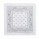 Fekete &amp  piros és sötétkék - 3 bandana Paisley férfi és nő készlet 57 x 57 cm H2G2