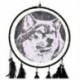 Álomfogó Farkas Álomfogó Fekete Álomfogó Indian Dream Catcher w Y9Q4