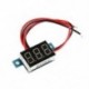 LED Mini Voltmeter digitális feszültség kijelző panel-mérő 3-30 V DC BT J8Q5