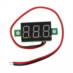 LED Mini Voltmeter digitális feszültség kijelző panel-mérő 3-30 V DC H2E6 J0D6