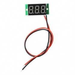 1X (Mini sárga LED digitális voltmérő voltmérő panel 3.3-30 V T1F3)