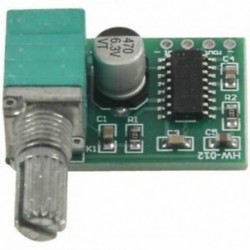 2X (PAM8403 mini 5 V digitális teljesítményerősítő kártya Z5V6 kapcsoló potenciométerrel