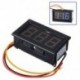 Kék - DC 3 vezetékes LED digitális kijelző panel voltmérő feszültség voltmérő autó motor E4Y7