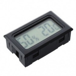 LCD beltéri kültéri digitális hőmérő hőmérsékletmérő fekete V5E5