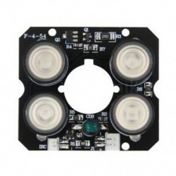 1X (4 soros IR led Spot Light infravörös 4x IR LED kártya CCTV kamerákhoz közel C6X3