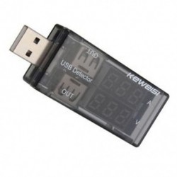 KEWEISI USB töltő áramfeszültség-töltő érzékelő akkumulátor Teszter Volt m Y4R2