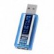 1X (Usb Oled Tester Voltmérő Ampermérő Teljesítménykapacitás Meter Feszültség Curr S2F0