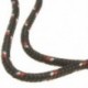 1X (3,5 mm AUX audiokábel sztereo kábel audio aljzat fekete V1P8)