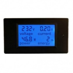 Ac 80 ~ 260V 100A teljesítménymérő Pontos voltmérő Ampermérő kWh watt energiamérő T2K7