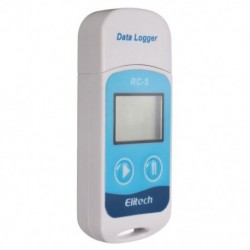 Elitech digitális RC-5 USB vízálló O4W2 hőmérséklet-felvevő