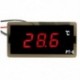 3X (RINGDER 12V autós PT-6 digitális hőmérő LED beágyazott hőmérsékletmérő Se L4T5