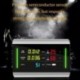 5 az 1-ben újratölthető Hcho / Tvoc / Pm2.5 formaldehid-hőmérséklet és Humidi F8X2