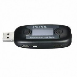 5X (multifunkcionális feszültségáramú USB-tesztelő LCD-kijelző Adatrögzítő Pow G2U3