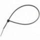 50x nylon önzáró hálózati kábel Zip Nyakkendők hevederek 3x250mm Blac S9A1