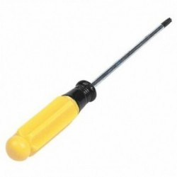 4 db sárga fogantyú mágneses tipp T5 T6 T8 T10 Torx csavarhúzók A2F5
