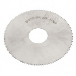 Nagy sebességű acélból készült 108T hasító fűrészlap 80 mm x 0,5 mm x 22 mm G8Q4