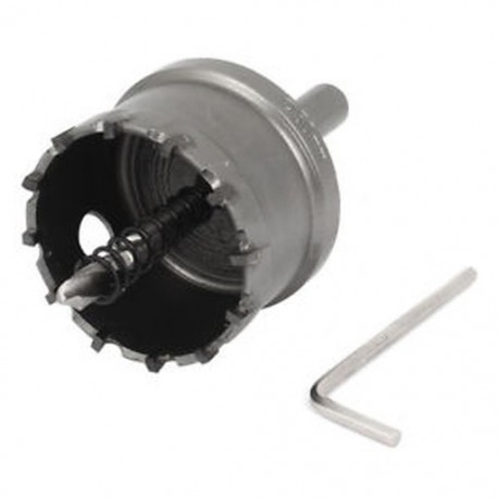 50 mm-es diakarbid keményfém fúró fúróval az ötvözött rozsdamentes acélból K3S9 V6W6