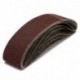 2X (6 csomag 4 hüvelyk x 36 hüvelyk (100x915 mm)) 40 Grit csiszolószalagok nekem W9V1