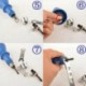 5X (MXITA Szegecs anyacsavar adapter M3 M4 M5 M6 Akkus fúró adapter szegecs nu J1X2