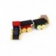 1/12 Babaház miniatűr fahordók és vonatjáték-készlet I9O1 B5P1