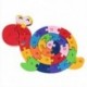 5X (Fa blokkok kirakós csiga levél és számok rejtvények puzzle óvodai L8U5