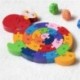 5X (Fa blokkok kirakós csiga levél és számok rejtvények puzzle óvodai L8U5